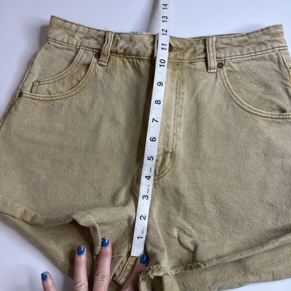 Rollas Dusters Harvest High Rise Slim Shorts Womens Size 27 Tan Brown Sand EUC - Picture 9 of 14